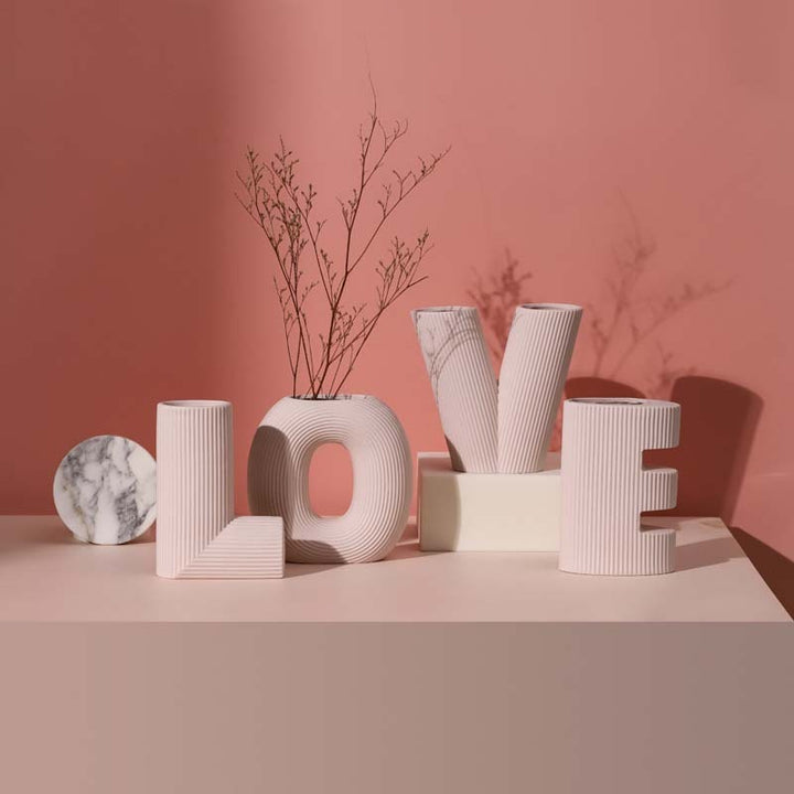 Kreativ Art LOVE Keramik Vase