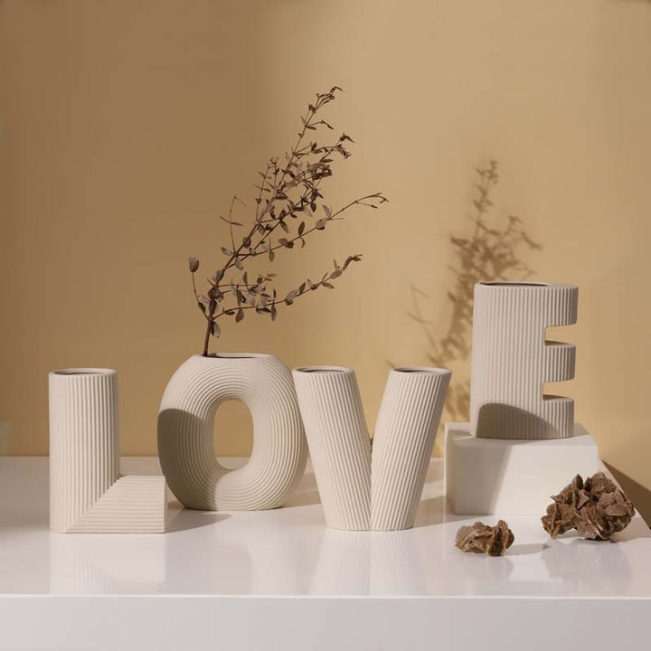 Kreativ Art LOVE Keramik Vase