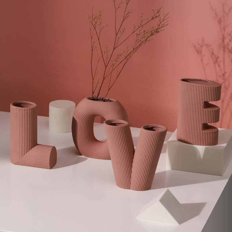 Kreativ Art LOVE Keramik Vase