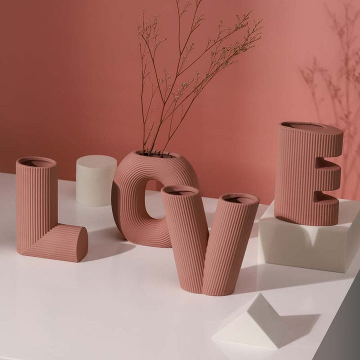 Kreativ Art LOVE Keramik Vase